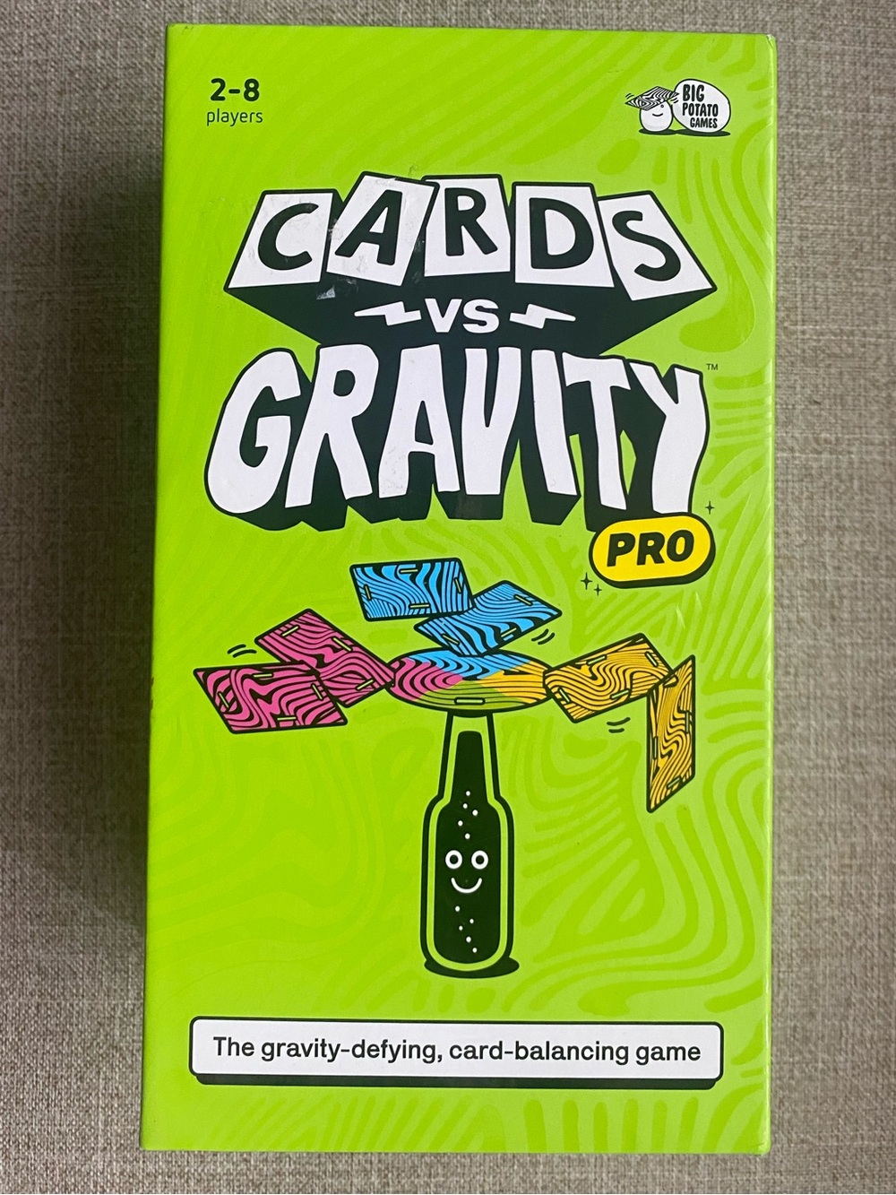 Big Potato Games Cards vs. Gravity Game Ages 10 and up 2+ players Family Night